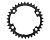 Звезда передняя MTB, для FC-M590/T4010, 36T, цвет черный
