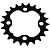 Звезда передняя MTB, DEORE, для FC-M590-10/M612, 24T-AE черный