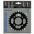 Звезда передняя MTB, для FC-T4010, 26T, цвет черный